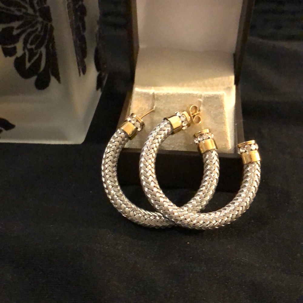 Stainless Steel Hoop Earrings